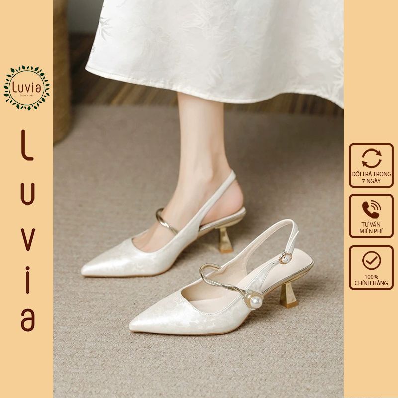 Giày cao gót 6 phân mũi nhọn Luvia 249CG