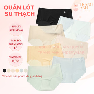 Quần Lót Nữ Su Mây Su Thạch Siêu Mỏng, Mặc Váy Ôm Không Lộ, Viền Sóng Co Giãn Tốt STM