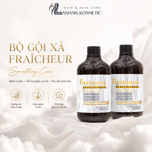 Cặp Dầu Gội Xả Fraicheur Professional 500ml/1000ml | Dưỡng Tóc Mềm Mượt, Giảm Khô Xơ, Dễ Chải.