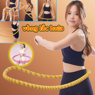 (TX)òng Lắc Eo Lò Xo Giảm Mỡ Bụng Hula Hoop 2.5kg Eo Thon Gọn Ngay Tại Nhà Tập Tiện Lợi