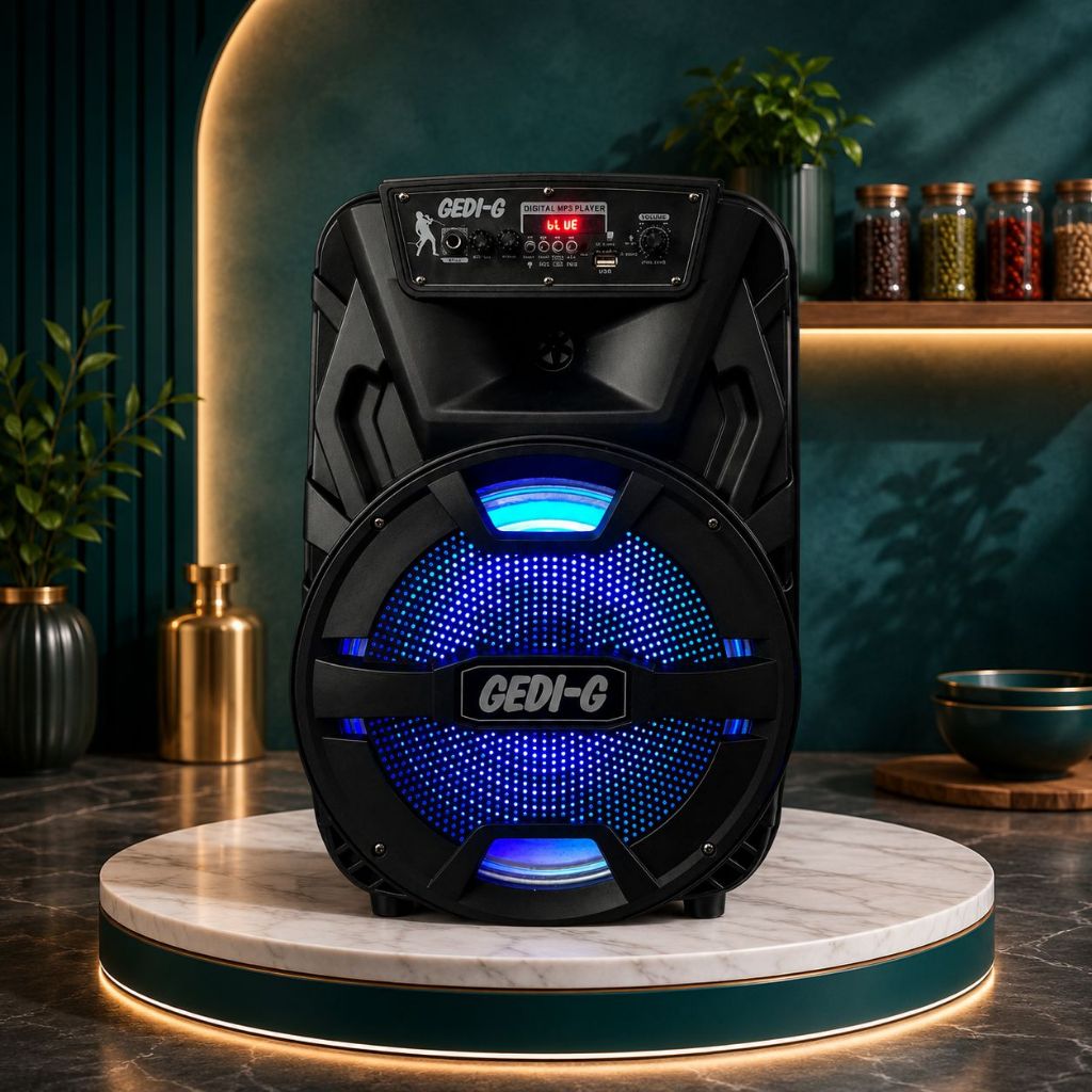 Loa Bluetooth, loa Kéo, loa Karaoke GEDI-G GD-1235 plus - Bass 30 - Hàng Chính Hãng