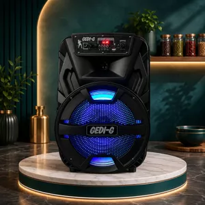 Loa Bluetooth, loa Kéo, loa Karaoke GEDI-G GD-1235 plus - Bass 30 - Hàng Chính Hãng