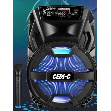 Loa Bluetooth, loa Kéo, loa Karaoke GEDI-G GD-1235 plus - Bass 30 - Hàng Chính Hãng