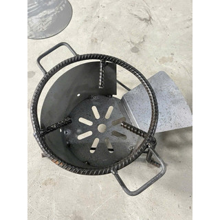 Bếp Kiềng 3 Chân Củi Mini S30 Chống Đen Nồi Khung Thép Chắc Chắn Tiết Kiệm - Thép Không Gỉ - Lò Nấu Nhanh - Tiện Lợi