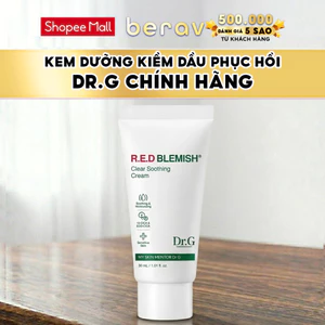 Kem Dưỡng Da Kiềm Dầu, Giảm Mụn, Dịu Da Mẩn Đỏ Dr.G Red - Blemish Clear Cream 30/70ml