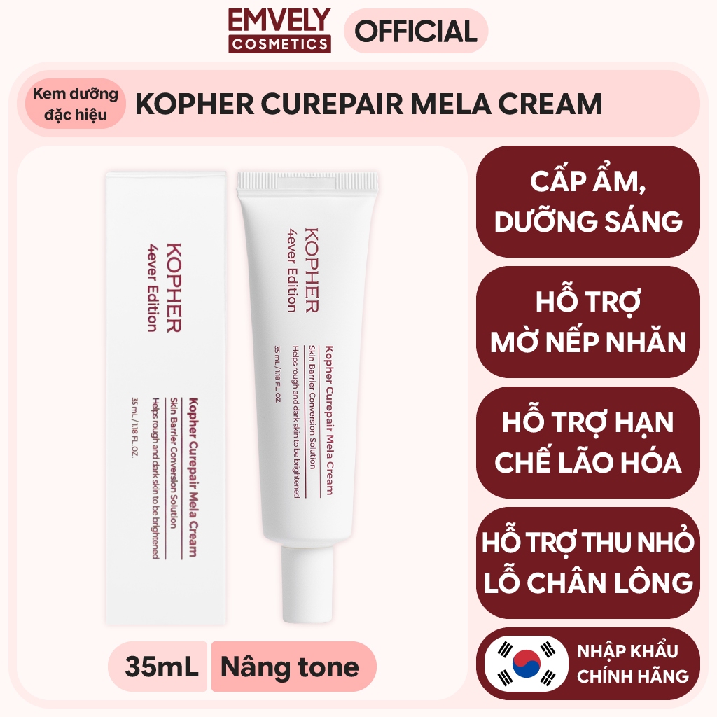 Kem Dưỡng KOPHER CUREPAIR MELA CREAM (35mL) | Shopee Việt Nam