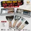 Cây Sủi Cạo Sơn Tường Inox 201 Cán Gỗ Cao Cấp Minh Phát 6.5cm 10cm 12.5cm