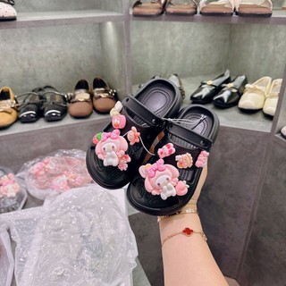 FORM TO Dép Quai Hậu Siêu Nhẹ Eva Đi Được 2 Kiểu Charm Melody nổi cực xinh K211