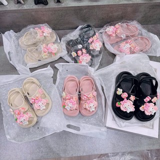 FORM TO Dép Quai Hậu Siêu Nhẹ Eva Đi Được 2 Kiểu Charm Melody nổi cực xinh K211