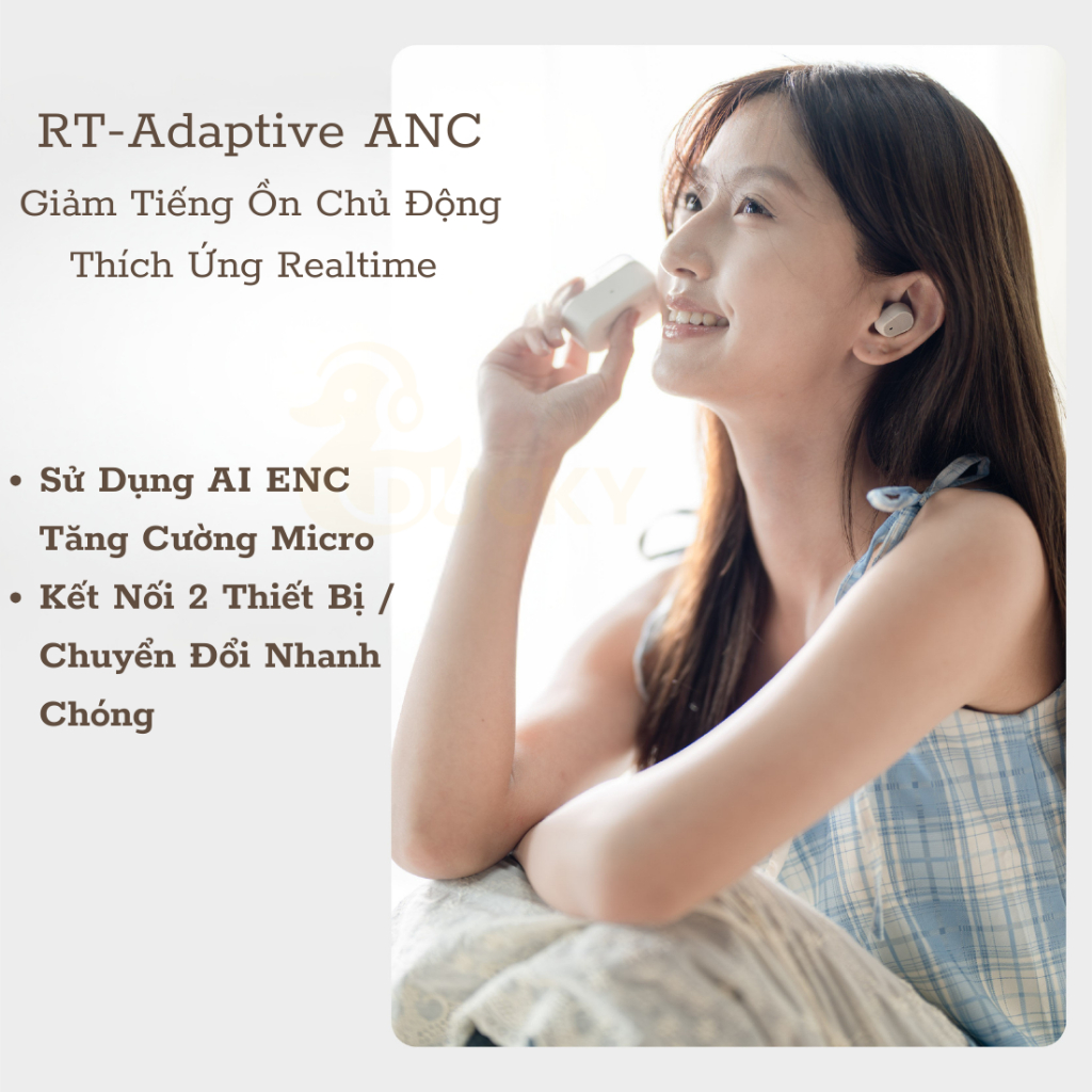 Moondrop Pudding - Tai Nghe Bluetooth Dễ Thương , Bluetooth 6.0, Chống Ồn ANC, Gaming Mode, BH12T | BigBuy360 - bigbuy360.vn