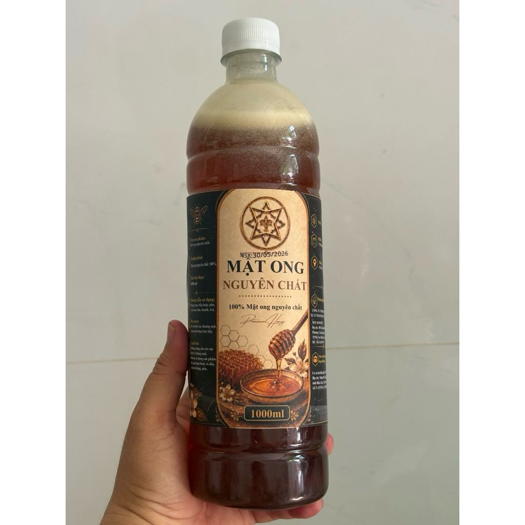 MẬT ONG HOA CÀ PHÊ NGUYÊN CHẤT – chai 1 lít
