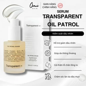 Tinh Chất Kiểm Soát Dầu Oil Patrol Transparent Lab 30ml