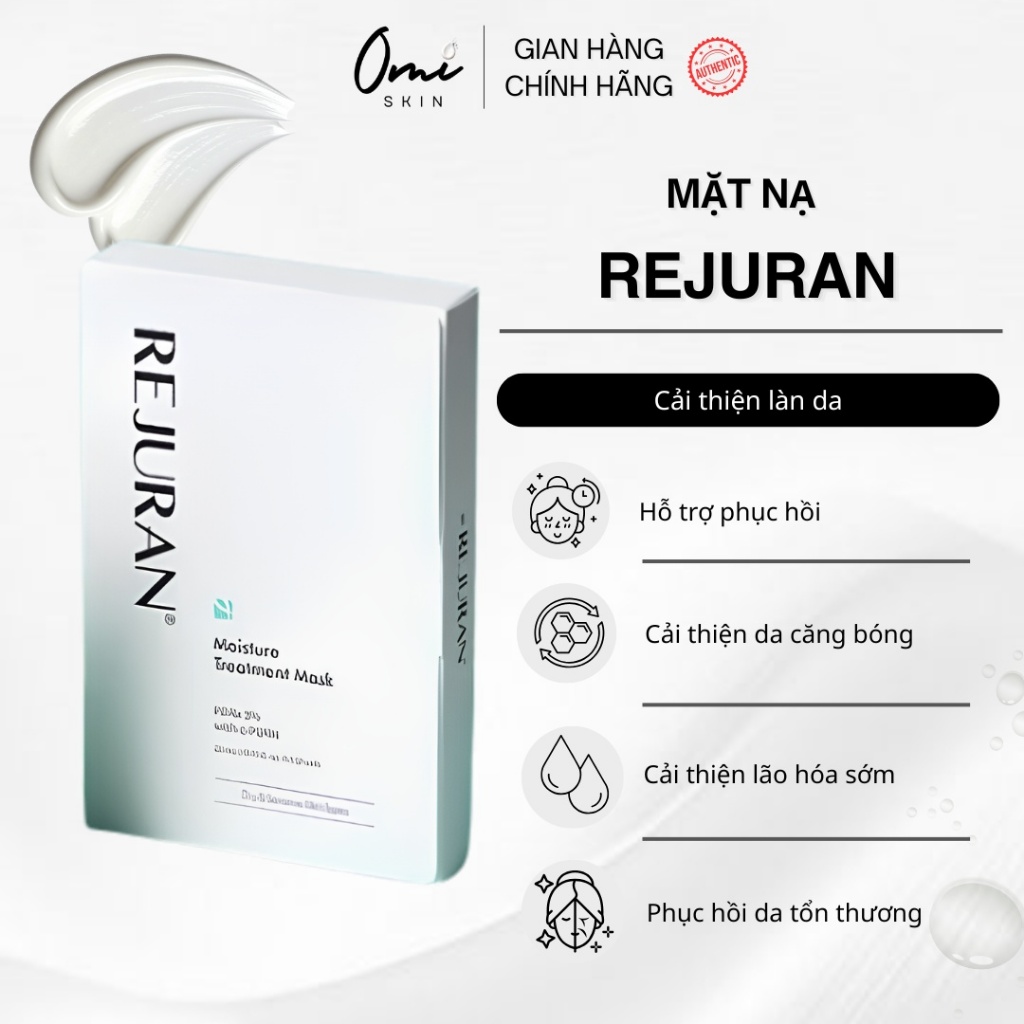 Mặt nạ REJURAN Moisture Treatment Mask PDRx 5% dưỡng ẩm phục hồi cho da nhạy cảm