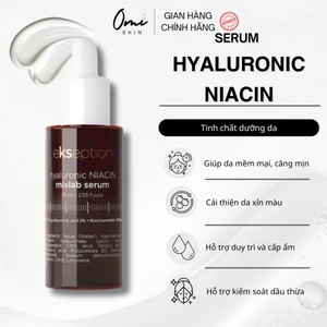 Serum Ekseption Hyaluronic NIACIN Mixlab Serum 75ml | Giảm thâm mụn, hỗ trợ thu nhỏ lỗ chân lông