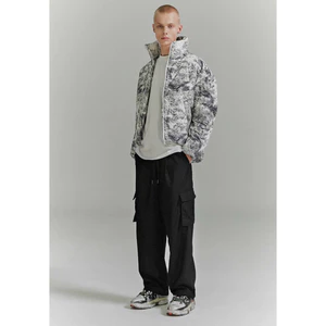 Quần Cargo Túi Hộp Nam Kaki Mềm Ống Rộng Hàn Quốc Form Suông Streetwear