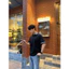 Áo Polo Đen Cổ Kẻ Caro DEAMOS Unisex Chất Liệu TR Air Layer Thêu Nổi Local Brand
