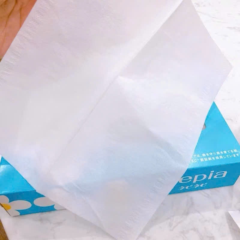 Khăn Giấy Hộp Nepia Nhật Bản 150 Tờ Đôi - 2 Lớp Dai Không Bụi,Thấm Hút Tốt,100% Bột Giấy Nguyên Sinh