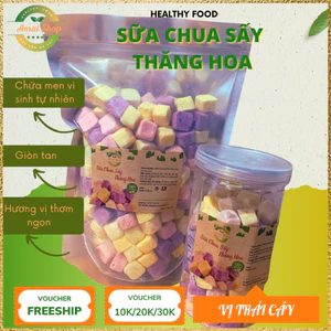 SỮA CHUA SẤY THĂNG HOA MIX VỊ LOẠI 1 AMAI - VIÊN SỮA CHUA KHÔ TAN TRONG MIỆNG ĐỒ ĂN VẶT DINH DƯỠNG