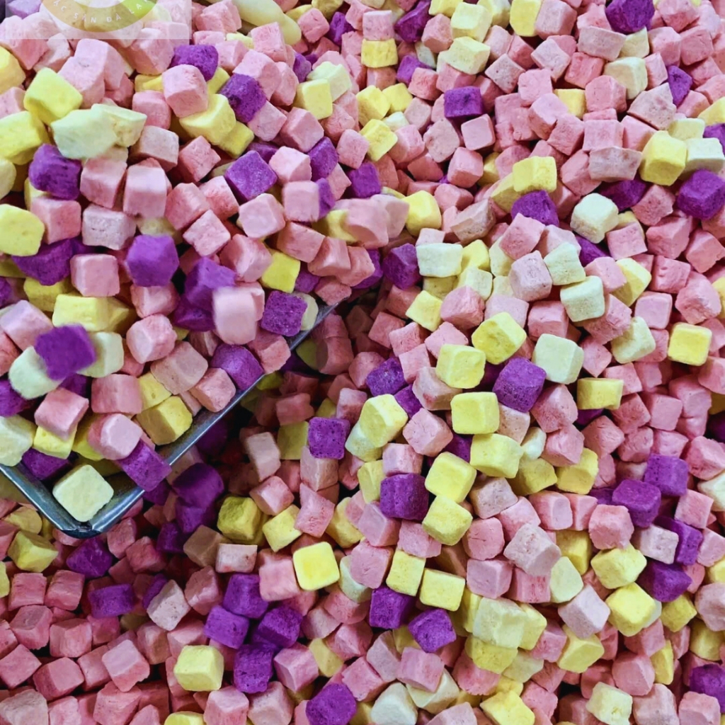 SỮA CHUA SẤY THĂNG HOA MIX VỊ LOẠI 1 AMAI - VIÊN SỮA CHUA KHÔ TAN TRONG MIỆNG ĐỒ ĂN VẶT DINH DƯỠNG