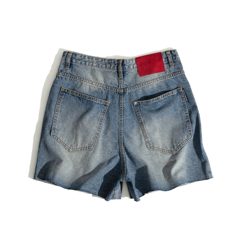 Quần short jeans “THBB CORE JEANS SHORT” - [form trên gối, BLUE] / THBBRAND | BigBuy360 - bigbuy360.vn