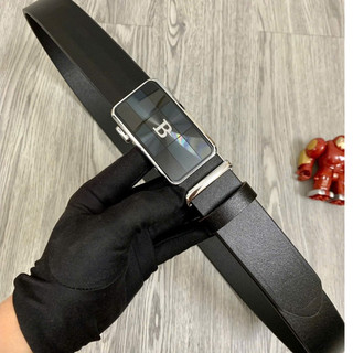 Thắt lưng dây nịt nam khóa tì gạt tự động siêu tiện dụng bản 3.5cm