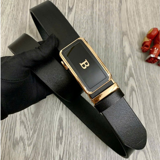 Thắt lưng dây nịt nam khóa tì gạt tự động siêu tiện dụng bản 3.5cm