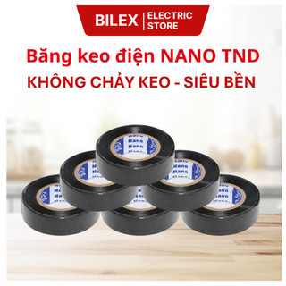 Băng Keo Điện Nano Tô Nga Dũng 10Y Cách Điện Tốt, Dẻo Dai, Bám Dính Cao | Mua 1 Cây Tặng 1 Cuộn 10Y