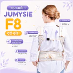 Địu Ngồi Gấp Gọn Jumysie F8 Flyknit 5D, Bệ Hợp Kim Nhôm Góc 145°, Đai Hông 14cm, Bé 0–36 Tháng — ảnh 5