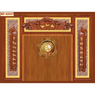 DST140 TRANH DÁN TƯỜNG VẢI LỤA KIM SA, MÂU MỚI 2026, BỀN ĐẸP, TẶNG KEO VÀ DỤNG CỤ DÁN