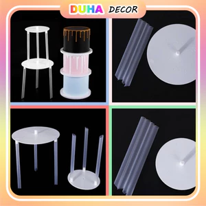 Combo 5 Bộ Giá Chồng Tầng Bánh Kem, Giá Đỡ Bánh Sinh Nhật DUHA 001