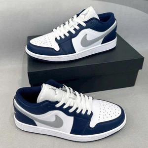 Giày Thể Thao JD1 Low Midnight Navy Nam Nữ Bản Đẹp Hàng Cao Cấp Full Box Bill