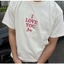 Áo Thun I LOVE YOU BABY Thêu Nổi Form Regular Nam Nữ Cổ Tròn 100% Cotton