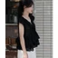 𝗕𝗶𝗻 𝗟𝗶𝗻𝗲𝗻 - Áo Linen Tơ viền ren