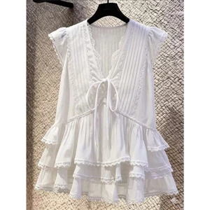 𝗕𝗶𝗻 𝗟𝗶𝗻𝗲𝗻 - Áo Linen Tơ viền ren