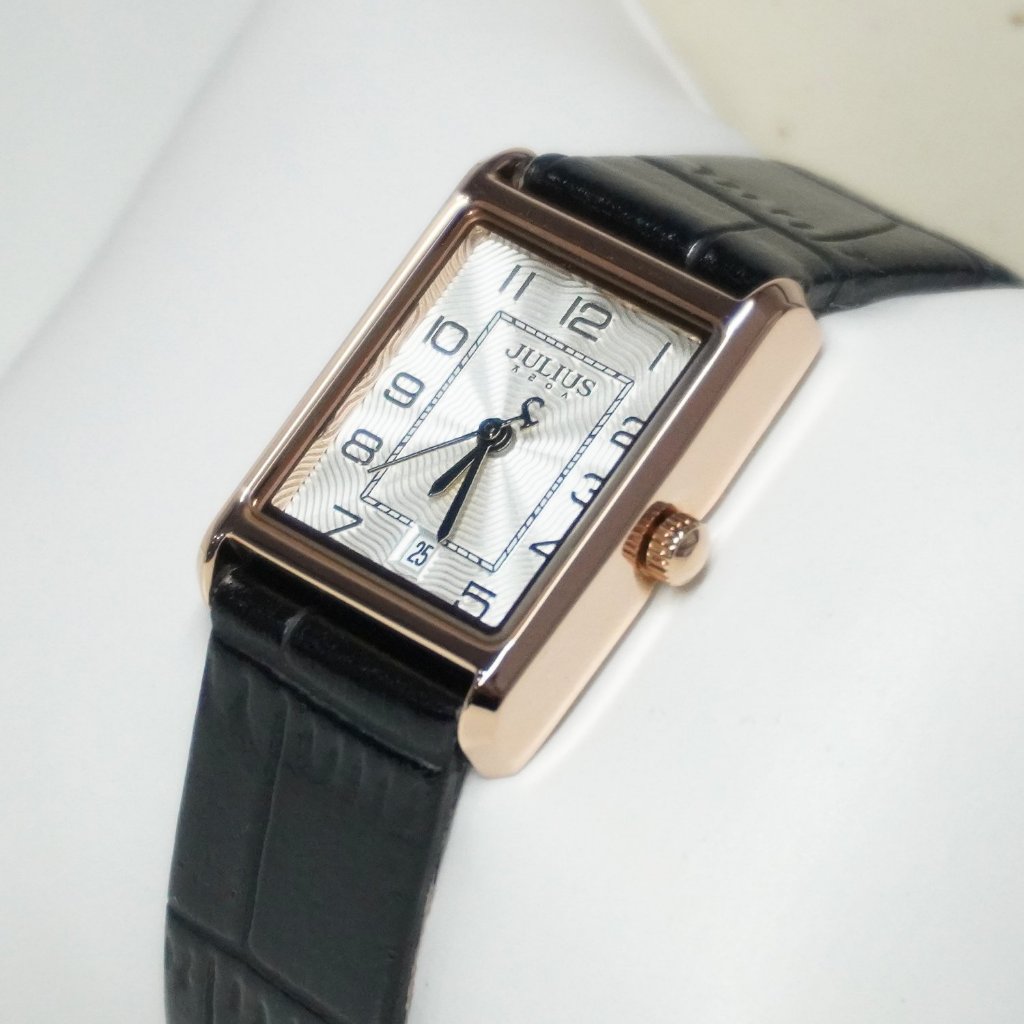 Đồng Hồ Nữ JA-1494L Julius Hàn Quuốc Dây Da (2 màu)