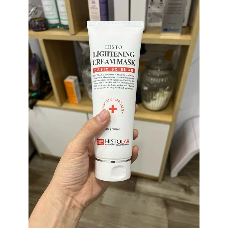 Mặt Nạ Ủ Trắng Da Histolab Histo Lightening Cream Mask 250g - Ever Queen