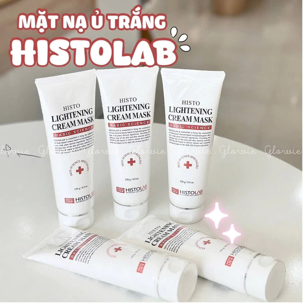 Mặt Nạ Ủ Trắng Da Histolab Histo Lightening Cream Mask 250g - Ever Queen