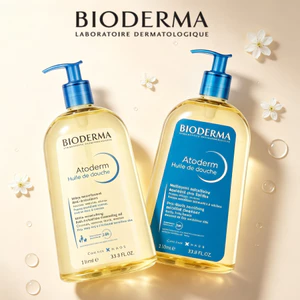 Dầu Tắm Dưỡng Ẩm Cho Da Khô Bioderma Atoderm Shower Oil 1000ml Dưỡng Ẩm Dịu Nhẹ Cho Da Khô Nhạy Cảm