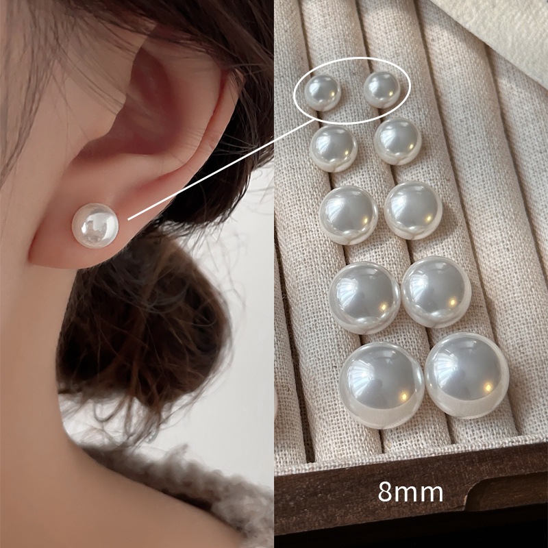 Bông tai ngọc trai nữ thiết kế thanh lịch nhẹ nhàng thời trang | TD Accessories Store