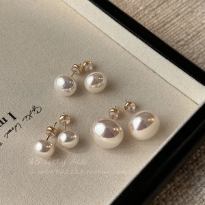 Bông tai ngọc trai nữ thiết kế thanh lịch nhẹ nhàng thời trang | TD Accessories Store