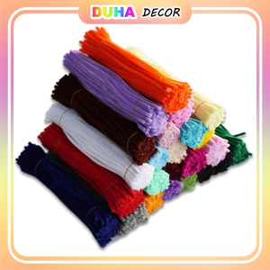 Combo 100 Cành Kẽm Nhung Loại 1 –Diy Dễ Tạo Hình - Dày Mịn, Chuẩn Handmade, Làm Hoa Tiệm DUHA 005