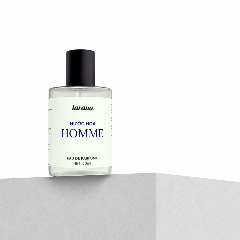 Nước hoa nam Homme Thương hiệu Larana nam tính sang trọng tinh tế cuốn hút dung tích 10ml/50ml