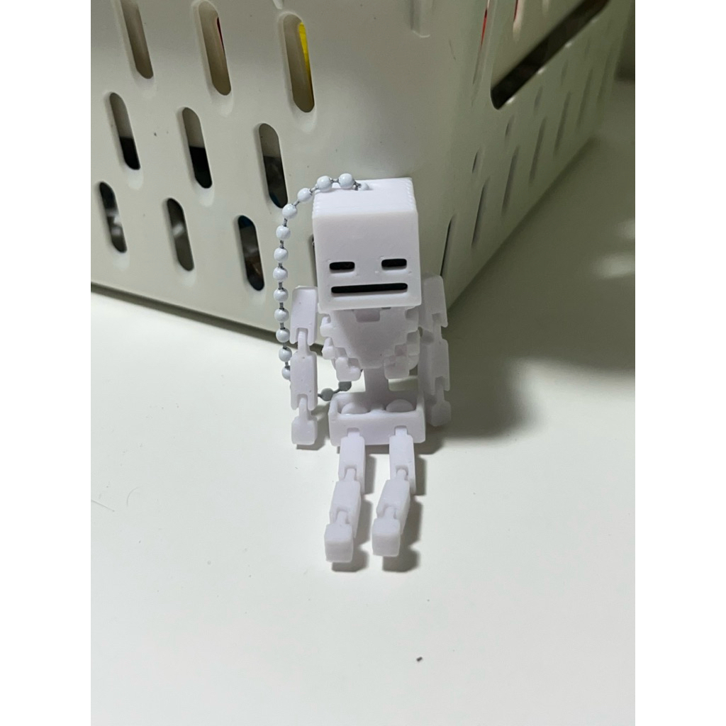 Móc Khóa Minecrraft Flexi In 3D Mini Có Khớp Cử Động Dễ Thương