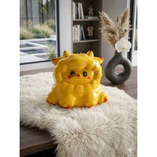 (Heo đất, Lợn đất) Heo đất tiết kiệm dễ thương, Heo Đất Handmade size nhỡ
