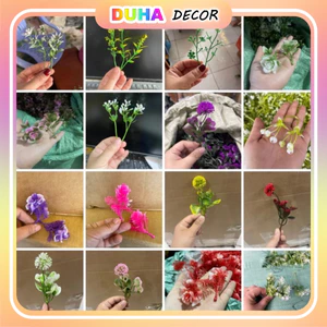 Combo 500g Cỏ Điểm Móc Câu Dùng Cho Hoa Sáp ,Hoa Lụa,Hoa Giấy ,Hoa Hanmade DUHA 010