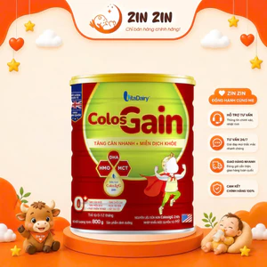 Sữa bột Colos Gain đủ số 0+,1+ lon 800gr (DATE MỚI NHẤT)
