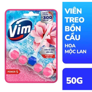 Viên Treo Bồn Cầu Vim Power 50g - Làm Sạch & Thơm Mát - Đủ Mùi