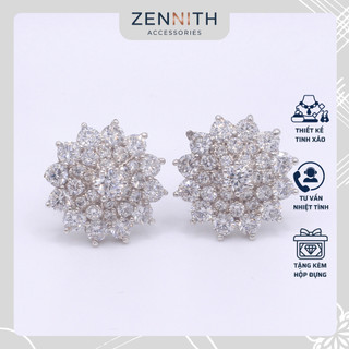 Bông tai Nữ thời trang cao cấp đính đá ZENNITH ACCESSORIES ZNBT09