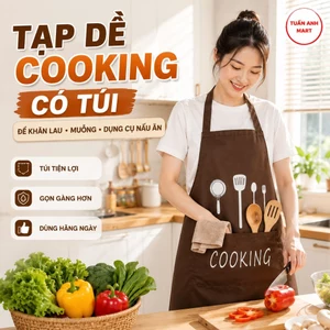 Tạp dề Cooking có túi đựng đồ