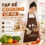 Tạp dề Cooking có túi đựng đồ